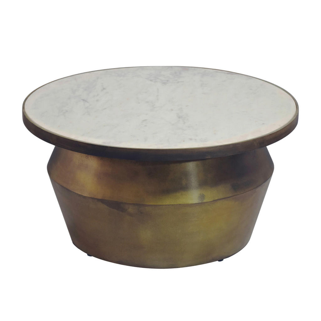 KLUBSKA MIZA, 60/31/60 cm zlate barve