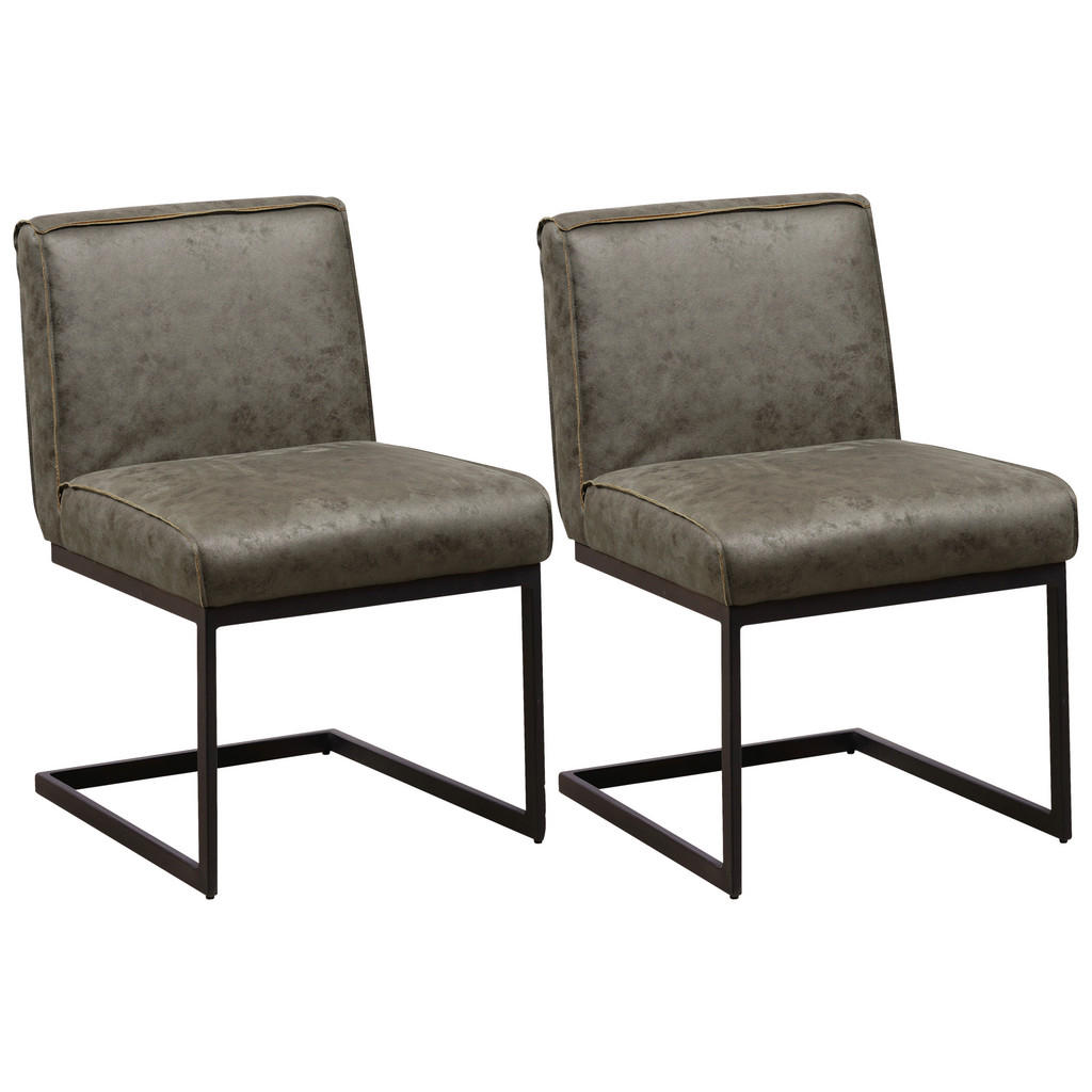NIHAJNI STOL – SET, kovina, tekstil temno zelena